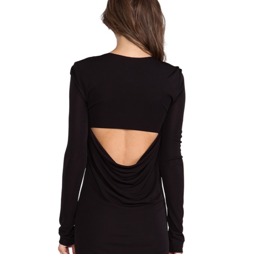 T Alexander Wang cut out back black dress 🖤🖤🖤